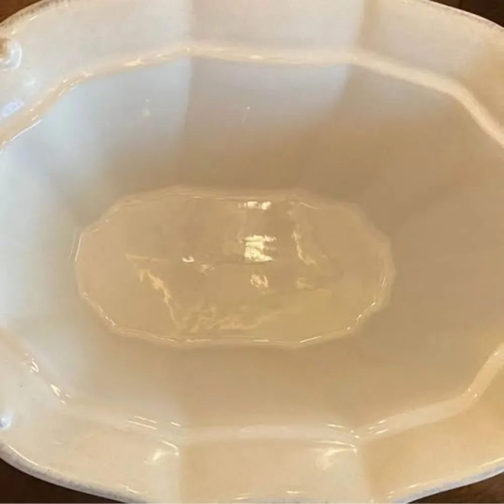 Ceramic serving dish from Portugal